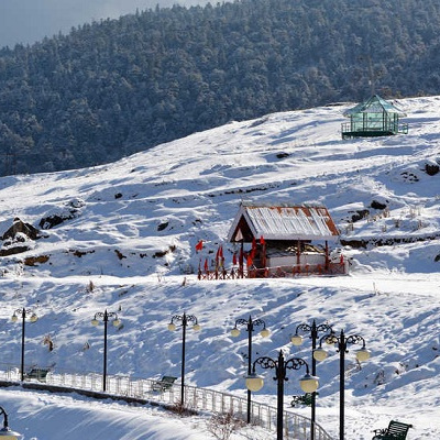 Village and monastery for cultural travel tour