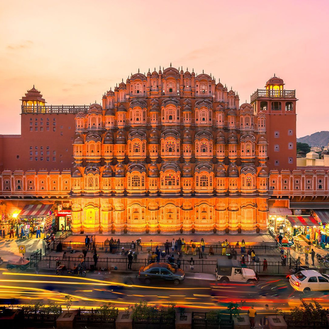 Misty mountain town for a peaceful travel holiday