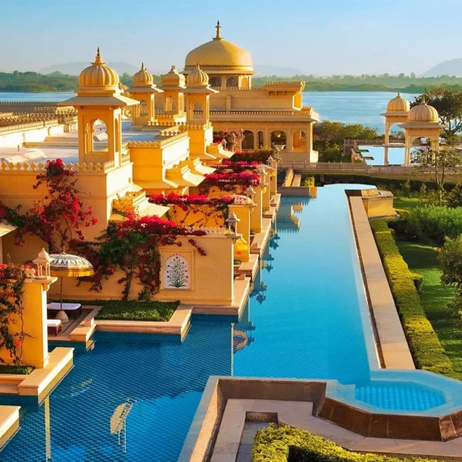 River in pine forest, perfect travel escape